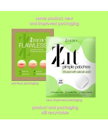 108 IZthetics Spot Patches for Invisible Spot Cleanse | Salicylic Acid infused Pimple Patch with up to 8 Hours Protection | Natural Hydrocolloid Patches for Face | Acne Patches for Women and Men 108 Piece Assortment - Buy Online on SooperMarket.com