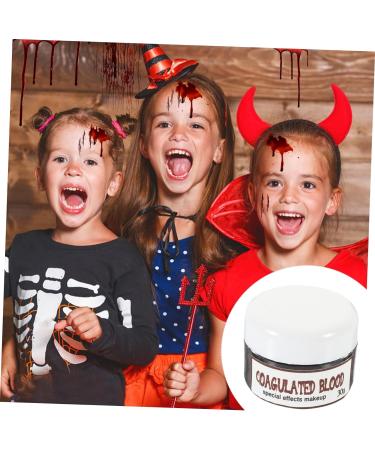 Ipetboom 2pcs Simulated Plasma Cosplay Fake Blood Halloween Makeup Kit Halloween Skin Wax Halloween Fake Blood Fake Blood Props Horror Fake Blood Plasma Edible Syrup Shaping - Buy Online on SooperMarket.com