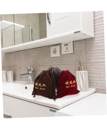 HAPINARY 3 Pcs Hair Dryer Storage Bag Hair Dryer Carrying Bags Hair Tools Travel Bag Blow Dryer Bag Fabric - Buy Online on SooperMarket.com