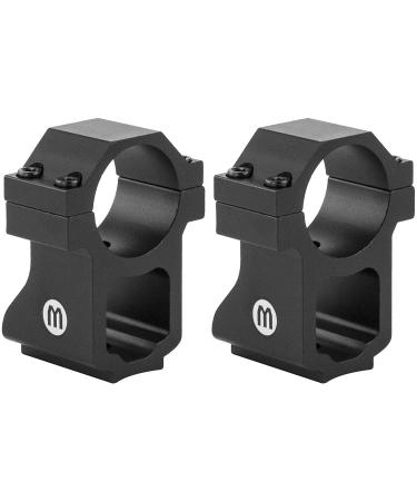 Monstrum Ruger 10/22 Rifle Scope Rings with See-Through Base 1 inch diameter