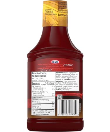 Kraft Chicken & Rib BBQ Sauce 455ml 455mL (Pack of 10) Chicken & Rib - Buy Online on SooperMarket.com