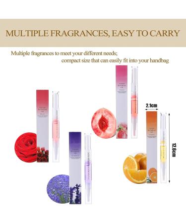 Veroa 4Pcs Cuticle Oil Pen for Cuticle Care Mixed Flavors Natural Ingredients Nail Oil Pen With Soft Brush Prevent Dry Cracking and Hangnails Cuticle Oil for Nails Vegan 2ml/4pcs - Buy Online on SooperMarket.com