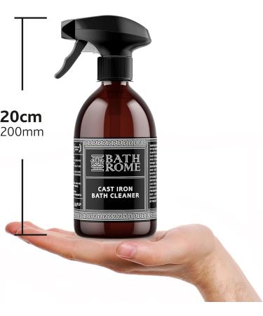 BathRome Cast Iron Enamel Bath Cleaner Spray 500ml - Effective Cleaning Solution - Buy Online on SooperMarket.com