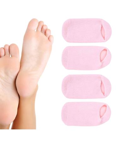 4-part gel socks made of essential oils moisturizing foot care socks for cracked feet with peeling for the beauty salon