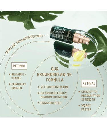 Biossance Squalane + Retinol Serum 1.01 fl oz - Reduce Fine Lines, Wrinkles, Discoloration & Texture - Buy Online on SooperMarket.com