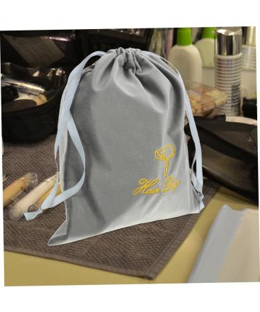 Gogogmee 2pcs Hair Dryer Storage Bag Drawstring Bags Hair Dryer Bag Drawstring Pouch Hair Blow Dryer Bag Hair Blower Bag Drawstring Storage Bag Blow Dryer Pouch Hair Dryer Organizers Bag 35.00X30.00X0.50CM Grey - Buy Online on SooperMarket.com