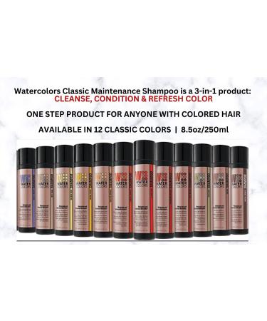 Watercolors Color Depositing Shampoo - Classic Liquid Copper 8.5 Fl Oz - Buy Online on SooperMarket.com