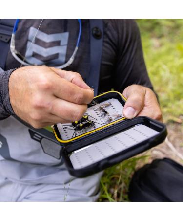 SF Small Waterproof Double Sided Fly Fishing Box | Floatable & Compact Design - Buy Online on SooperMarket.com