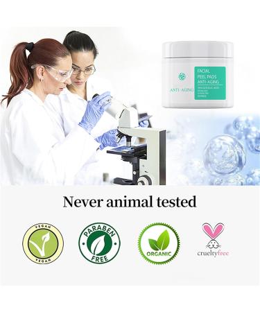 35% Glycolic Acid Peel Pads Exfoliating Face & Body Wipes with B5 & Tea Tree Oil for Pore Minimizing & Even Skin Tone - 1Pcs 2.82oz - Buy Online on SooperMarket.com