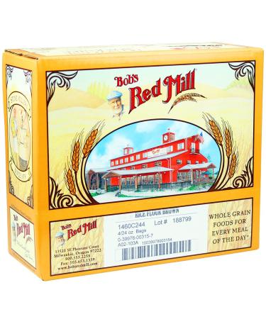 Bob's Red Mill Whole Grain Brown Rice Flour - 24 oz (680 g) - Gluten-Free Baking Essential - Buy Online on SooperMarket.com