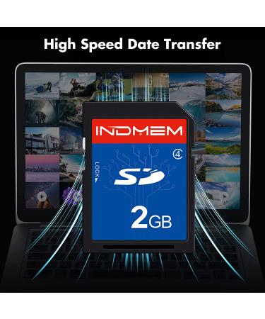 INDMEM 2GB Class 4 SLC SD Card - Secure Digital Standard, 1PC - Buy Online on SooperMarket.com