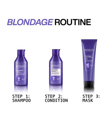 Redken Blondage Purple Shampoo for Blonde & Color Treated Hair - 10.1 Fl Oz - Buy Online on SooperMarket.com