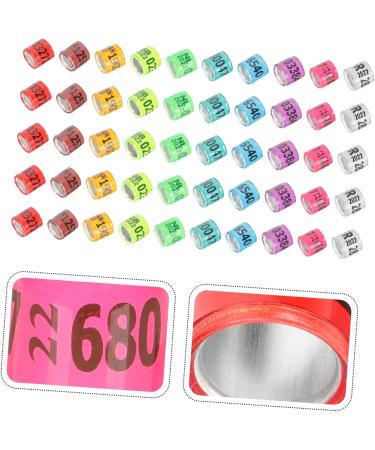 Balacoo 300 Pcs Homing Pigeon Identification Ring Tools Private Pigeons Marker Bird Distinguish Tool Birds 1.1x0.8cm x3pcs Colorfulx3pcs - Buy Online on SooperMarket.com