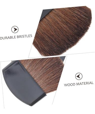KALLORY 8pcs Painting Brush Drawing Art Supplies Stain Sponge Brush Eyeshadow Sponge Applicator Wood Black 4X3cm - Buy Online on SooperMarket.com