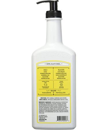 J.R. Watkins Daily Moisturizing Lotion - Lemon Cream 18 oz | Hydrating & Nourishing Skin Care - Buy Online on SooperMarket.com