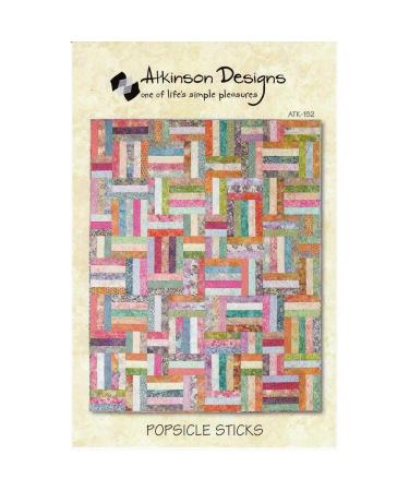 Atkinson Popsicle Stick Jelly Roll Quilt pattern