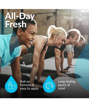 Perspi-Guard Strong Antiperspirant and Roll-On Deodorant with Neroli 48-Hour Scented Deodorant for Men and Women to Prevent Sweating and Odours w/Aloe Vera and Kojic Acid - Twin Pack - Buy Online on SooperMarket.com