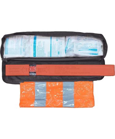 PETEX Combo Bag PLUS (DIN 13164:2022) - Black Safety Vest & Warning Triangle | International Shipping Available - Buy Online on SooperMarket.com