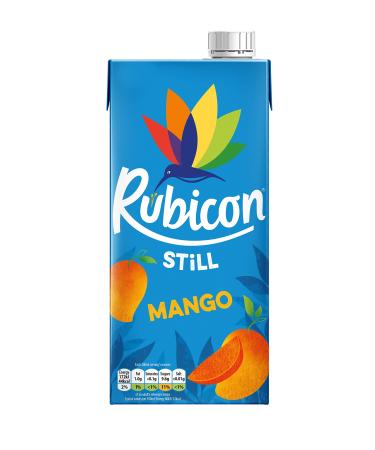 Rubicon Still Deluxe Mango Juice Drink Made with Handpicked Alphonso Mangoes for an Authentic and Delicious Flavor "Made of different Stuff" - 1 x 1L Carton Mango 1L | 1 Carton
