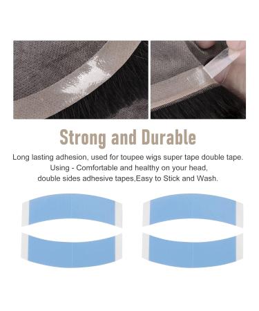 Yuuinnter 108Pc/Lot Strong Wig Double Tape Strips Fixed Hair System Adhesive Extension Lace Wig Waterproof Sweat Wig Film Adhesive - Buy Online on SooperMarket.com