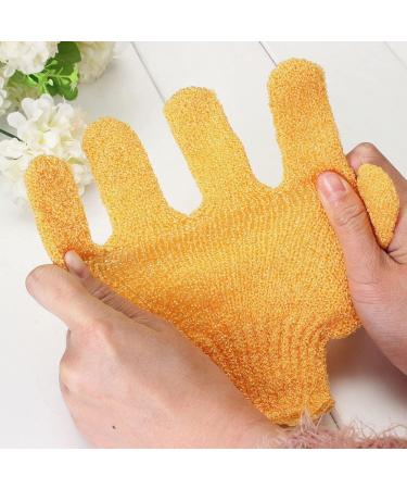 Exfoliating Bath Glove for Shower | Heavy Exfoliation Body Scrub Mitt | Shower Scrubber for Women & Men | Dead Skin Removal | Random Color - 1pc - Buy Online on SooperMarket.com