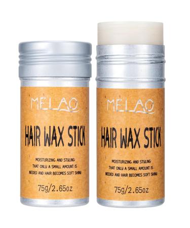 Hair Wax Stick | Solid Hair Finishing Wax Long-Lasting Hair Pomade Wand Hair Care Accessories Hair Wax Stick for Hair Frizz and Flyaways Puchen