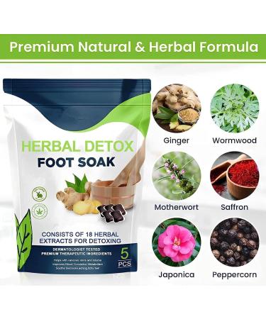 Herbal Detox Foot Soak Beads Herbal Detox&shaping Cleansing Foot Soak Beads Herbal Detox Cleansing Foot Soak Beads Herbal Detox Origin Foot Soak Beads Relieve Foot Pressure and Improve Sleep (1box) - Buy Online on SooperMarket.com