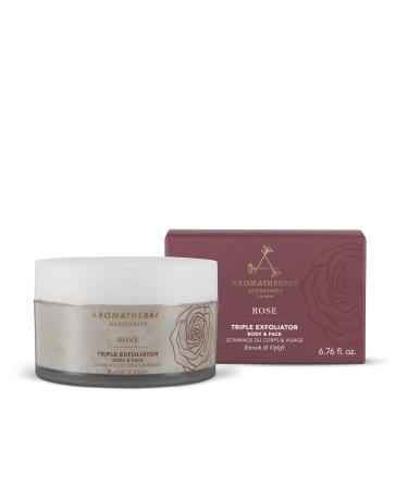 Aromatherapy Associates Rose Pink Clay Mask 200 ml. Blended from warm Rose Geranium & Palmarosa with hydrating Sweet Almond Oil & Shea Butter to enrich & uplift the senses. For hair skin & scalp