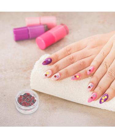 Healeved 2 Sets DIY Nail Fruit Nail Accessories Pottery Making Supply Home Use Decor Polymer Clay Fruit Slices Manicure Kit DIY Kits Slice Nail Art Puzzle Soft Pottery Charm Nail Flakes 3d - Buy Online on SooperMarket.com