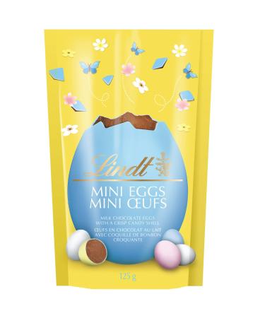 Lindt Milk Chocolate Candy Coated Mini Easter Eggs 125-Gram Bag Perfect Easter Candy Easter Treats