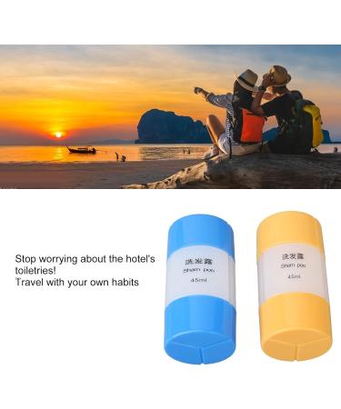 Refillable Plastic Bottle Set Durable Split Bottle with Stable Liquid Outlet Multipurpose for Essential Oils Shampoo Dishwashing Soap Compact and Portable Reusabl - Buy Online on SooperMarket.com