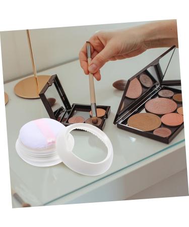 FOYTOKI 1 Set Powder Box Empty Powder Case Powder Puffs Empty Reusable Loose Powder Compact Container - Buy Online on SooperMarket.com
