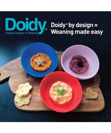 Doidy Baby Suction Bowl for Weaning - Non-Slip Feeding Bowls - 300ml PP Material (Red) - Buy Online on SooperMarket.com