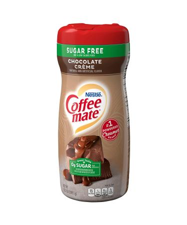 Coffee Mate Sugar Free Chocolate Creme Powder Creamer 10.2 oz | Keto-Friendly Coffee Creamer - Buy Online on SooperMarket.com