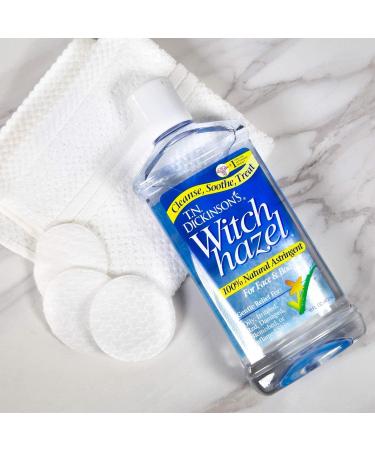 Buy TN Dickinson's Witch Hazel Natural Astringent 16 oz - Best Astringent for Skin Care | Fast International Shipping - Buy Online on SooperMarket.com