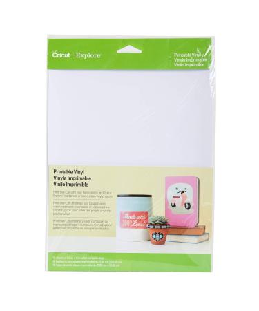 Cricut Printable Vinyl, White