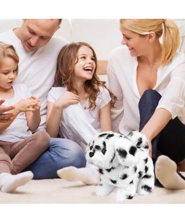 WorWoder Interactive Plush Teddy Toy Puppy - Electronic Walking Barking Dalmatian Dog for Kids - Buy Online on SooperMarket.com