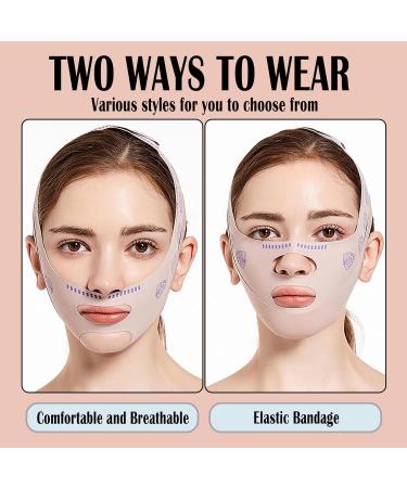Buy Reusable Chin Strap for Women - Breathable Comfortable & Adjustable V-Line Mask | International Shipping Available - Buy Online on SooperMarket.com