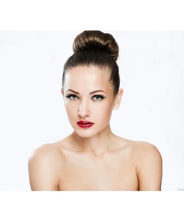 Styla Hair Brunette Magic Bun Maker 4-Pack - Large Foam Sponge Shaper Accessories for Updos, Ballet Buns, French Twists & Waves - Buy Online on SooperMarket.com