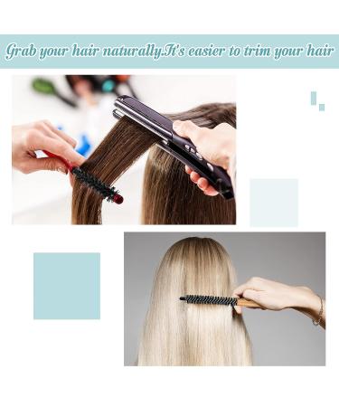 Mini Round Wood Hair Brush Set for Hair Styling - Nylon Bristles, Ideal for Blow Drying and Beard Care - 2 Styles Available - Buy Online on SooperMarket.com