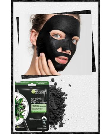 Garnier Skin Naturals PURE CHARCOAL Black Tissue Mask - Buy Online on SooperMarket.com