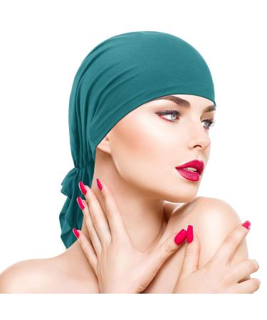 6-Piece Women's Pretied Head Scarves Cancer Turban Hat Set - Soft Color Headwear Collection - Buy Online on SooperMarket.com