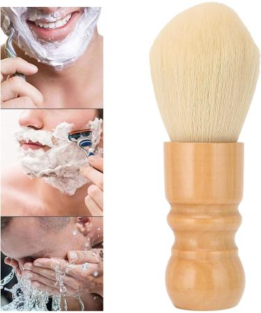 Premium Nylon Shaving Brush for Men | Professional Facial Foam & Trim Brush for Home & Salon Use - Buy Online on SooperMarket.com