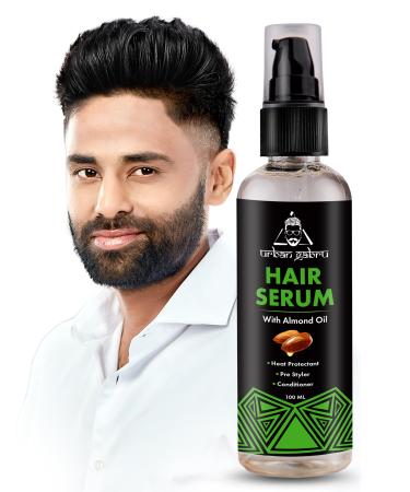 UrbanGabru Hair Serum for Men & Women - Heat Protectant - Pre Styler - Conditioner