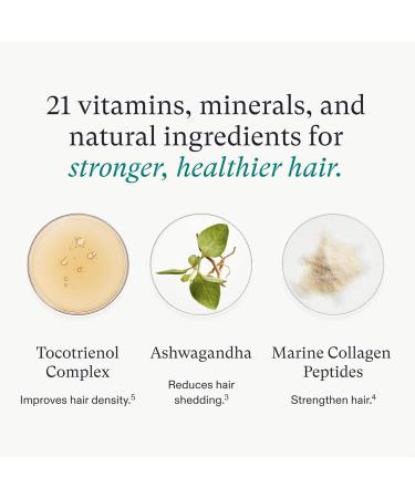 Nutrafol Women's Hair Growth Supplements - Clinically Proven Stronger Hair in 3-6 Months Dermatologist Recommended - 2 Month Supply & 2 Refill Pouches - Buy Online on SooperMarket.com
