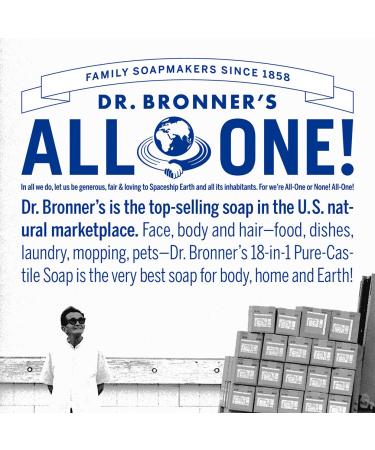 Dr. Bronner's Organic Sugar Soap (Peppermint 24oz) - 4-in-1 Vegan Formula for Hands, Body, Face, and Hair - Cleanses, Moisturizes, and Nourishes - Buy Online on SooperMarket.com