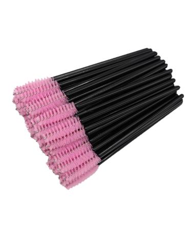 PAPABA 50Pcs Disposable Mascara Wands Applicator Eyelash Brushes Eyelash Extensions Plastic Eye Makeup Brushes Kits 03