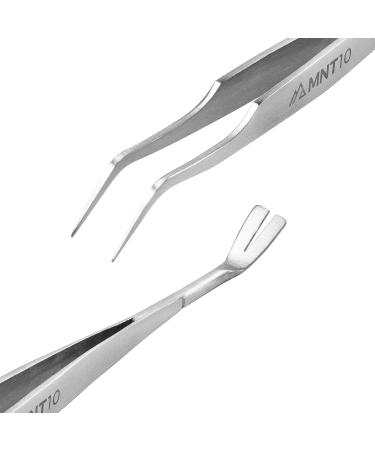 MNT10 Stainless Steel Tee Pliers - 2-in-1 Splinter & Tick Tweezers + Hooks for People & Dogs | Practical Metal Case & Free ID Card - Buy Online on SooperMarket.com