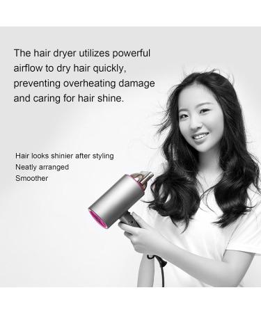 1200W Hair Dryer Folding T Shape Grey Powerful Blowing Wind Stylish Convenient for and Durable ABS and PC Material - Buy Online on SooperMarket.com
