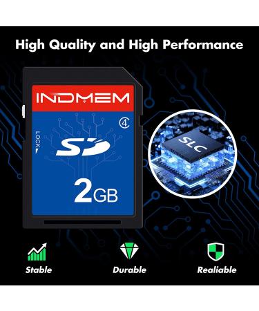 INDMEM 2GB Class 4 SLC SD Card - Secure Digital Standard, 1PC - Buy Online on SooperMarket.com